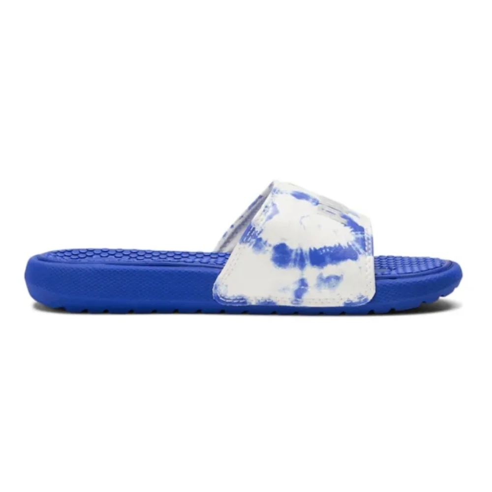 NEW Cool Cat Shibori Jr. Slide Sandal Blue Tie Dye Print Puma Kids Size 12